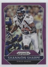 2015 Panini Prizm Violet Prizm Shannon Sharpe #165 HOF 00jz