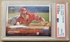 2015 TOPPS CHROME #51 - MIKE TROUT - SLIDING - PSA 10