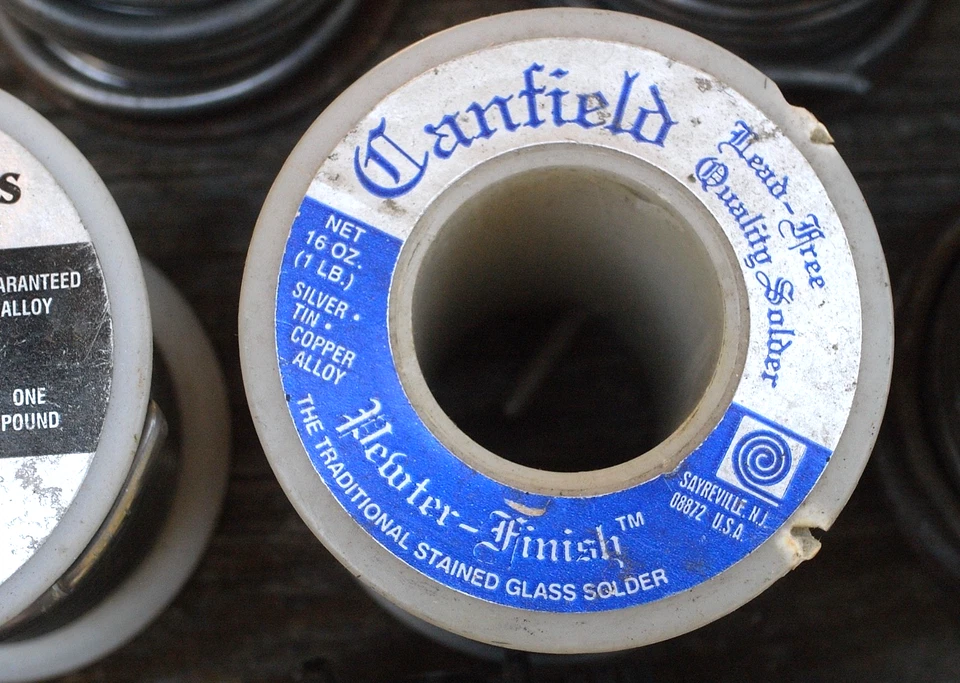 ALAMBRE DE SOLDADURA 7lbs para vidrieras 2 canfield, vwm, ancla + hierro ungar 3180 80w Foto 4 de 4