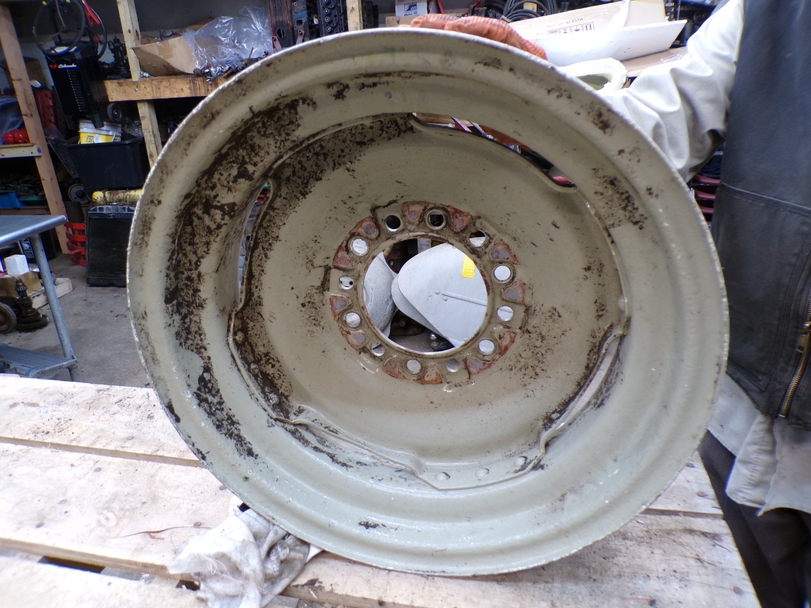Front Wheel 4.5 X 16 Ford 8N NAA 600 700 800 900 Jubilee 2000 4000 #2 ...