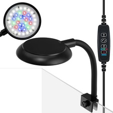 Mini Clip On Aquarium Light Dimmable LED For Small Fish Tank USB Lamp