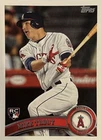 Topps 2011 Update Mike Trout Rookie US175 Los Angeles Angels Baseball Card