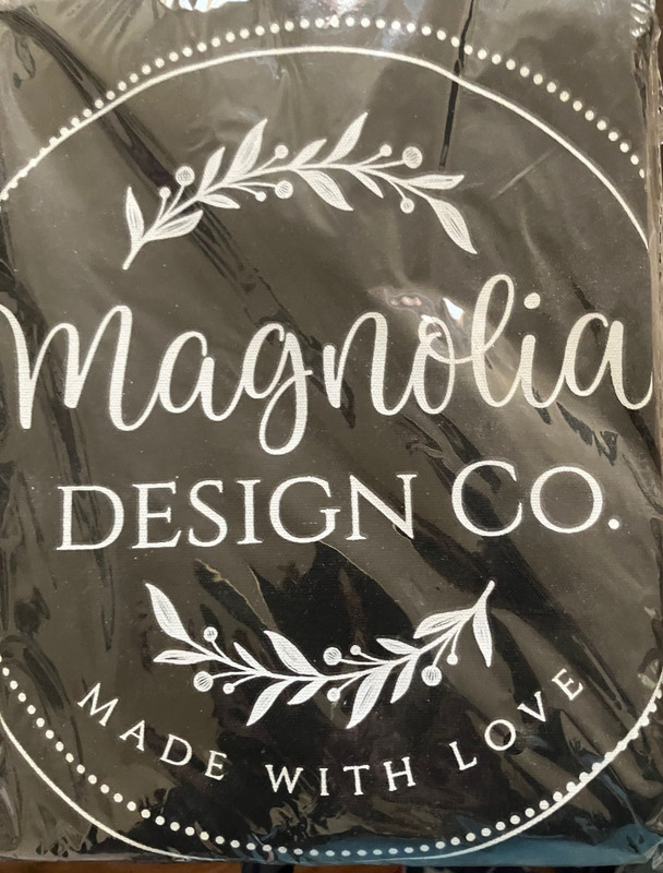 MAGNOLIA DESIGN Co Black Chalk Paint Chalking 2 Pocket Apron BRAND NEW!