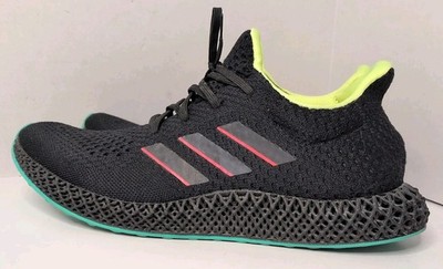 Adidas Men's Futurecraft 4D Black Carbon Turbo Shoe Size 11.5 - CLEAN! 