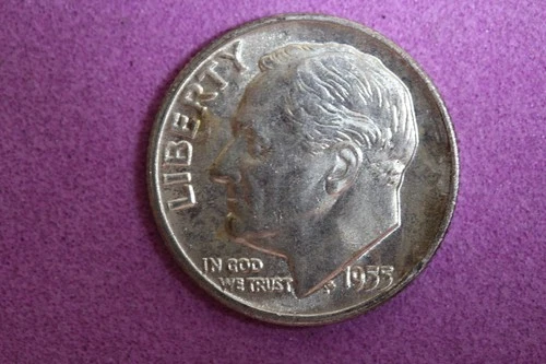 ESTATE FIND 1955 - D Roosevelt Dime!!  #N08175