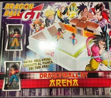 Dragonball GT Arena Tenkaichi Bandai Playset + 2 Figuren SELTENE WERTVOLLE SPIELE