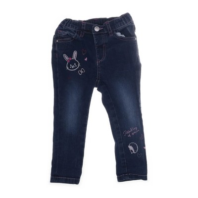 Lindex, Jeans, Größe: 86, Blau, Baumwolle/Elasthan/Polyester, Print, Denim #YHd