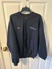 Gulfstream Aerospace Long Sleeve Pullover Windbreaker by Cintas Size Large