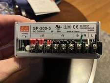 SP-300-5 Meanwell Power Supply, single output 5V 50A BRAND NEW!