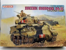 Model Assembly Kit War Tanks Tank British Sherman Mk.iii Dragon