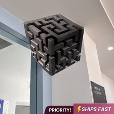 3D Wall Art Optical Illusion Corner Wall Decal,Stick Art That Reshapes Reality