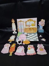 Paper Dolls Vintage The Ginghams Playset Katie's Ice Cream Parlor
