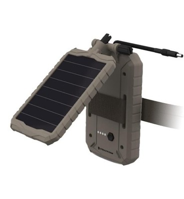 Durable Sol-Pak Solar Battery Pack, 12V Solar Power Panel, Rechargeable Batte...
