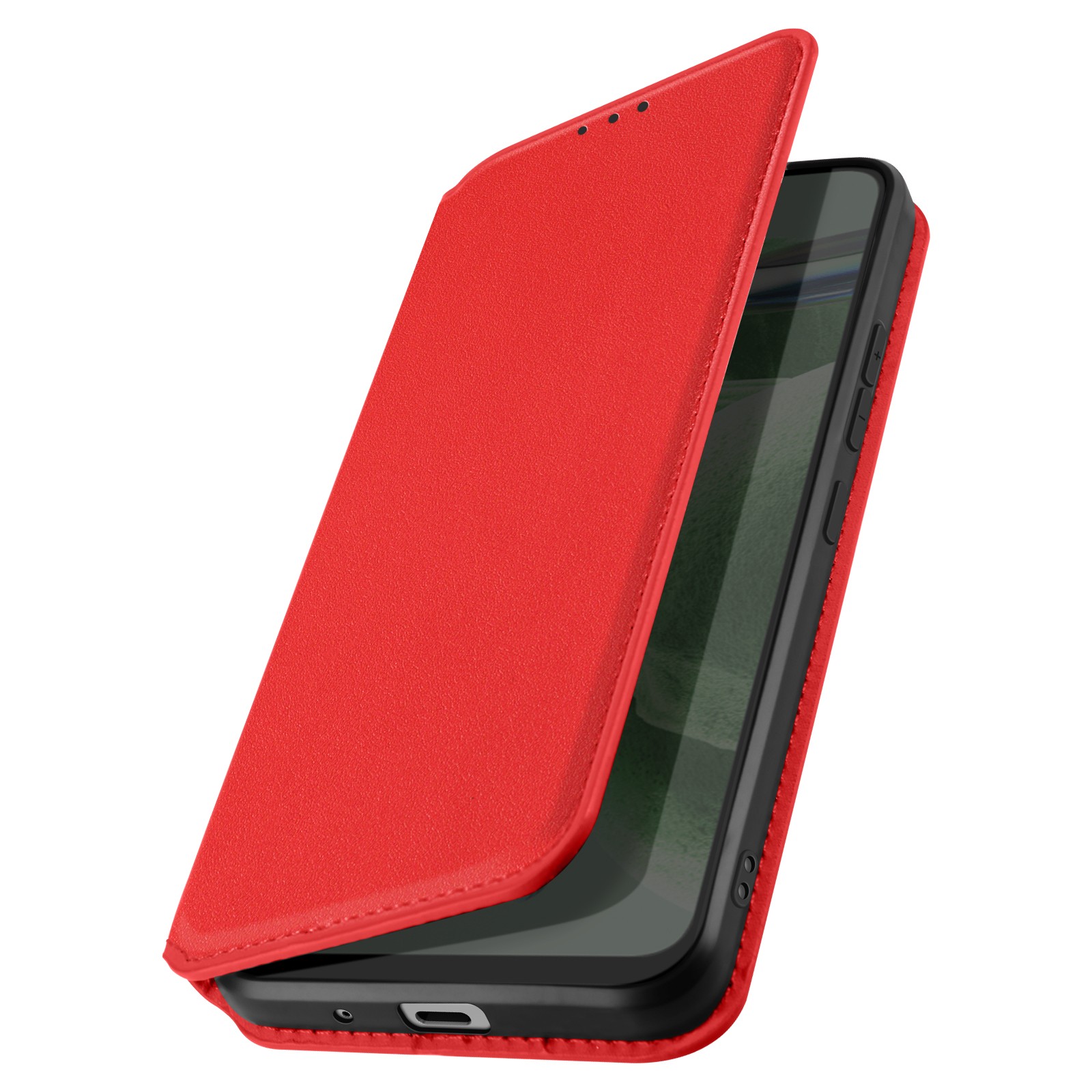 Étui rouge Galaxy S20 Plus idéal pour regarder vos vidéos en voyage