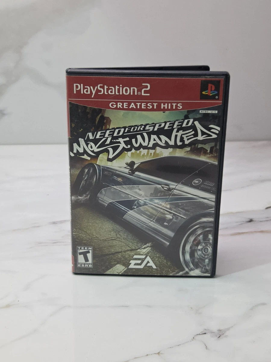 Need For Speed Most Wanted Sur PS2 – UK PAL Complet, Manuel Inclus, état Correct