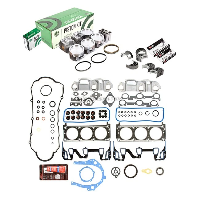 Conjunto completo de rolamentos de pistões de junta compatível com 94-96 Chevrolet Oldsmobile Ponitac 3.1L - Imagem 2 de 4