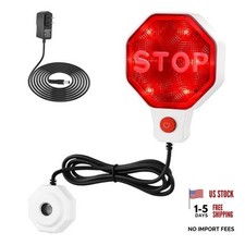 Adjustable Garage Parking Sensor with LED Display White