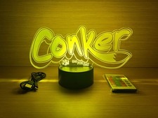 ebay® Auktion 177881300491 | INFO LESEN -Lampara Led RGB Logo Conker Display Nintendo N64 64 Bad Fur Day Thumbnail of ebay® auction 177881300491 | INFO LESEN -Lampara Led RGB Logo Conker Display Nintendo N64 64 Bad Fur Day