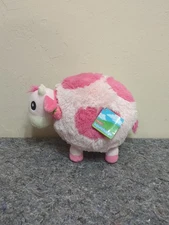 Squishable Mini Strawberry Cow 7" Plush Pink Soft Toy Stuffed Animal