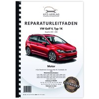 VW Golf 7 Sportsvan (18>) 1,6L 2,0L Dieselmotor TDI 90-190 PS Reparaturanleitung
