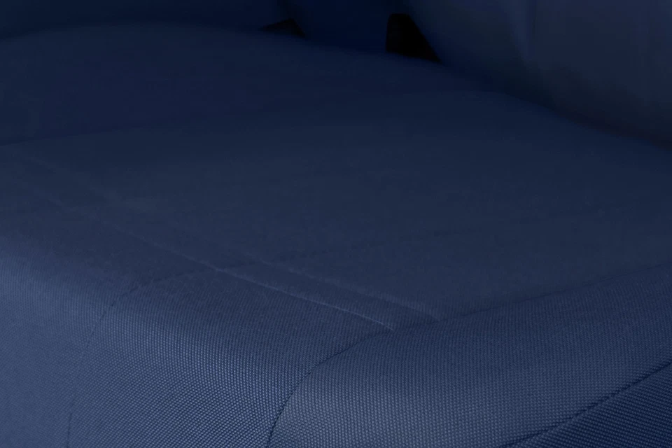 For Lincoln Navigator 03-06 CalTrend Cordura 3rd Row Blue Custom Seat Covers - Imagem 3 de 3