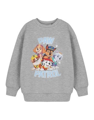 Paw Patrol Grau College Sweatshirt Unisex Kinder