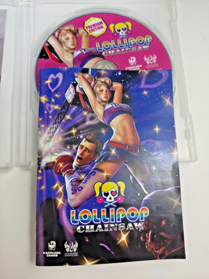 PS3 Lollipop Chainsaw Premium Edition Disc Tested Japanese Version Kadokawa Game