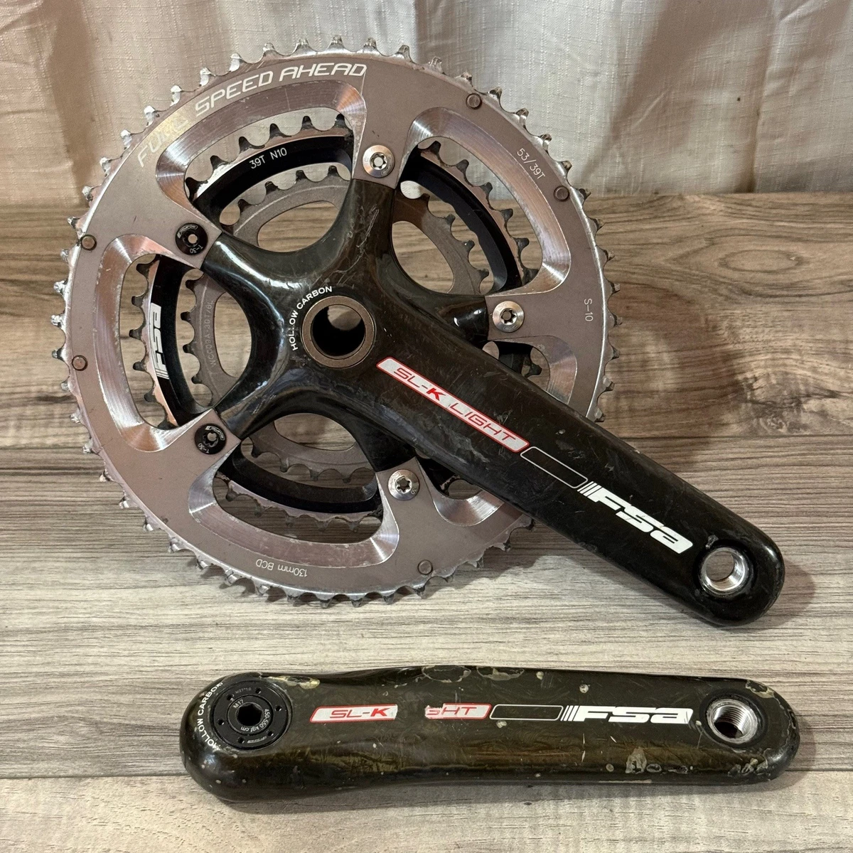 FSA Bicycle Cranksets Carbon 170 mm Crankarm for sale | eBay