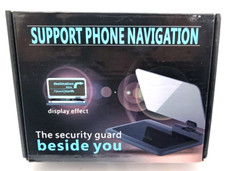 CAR HUD SMARTPHONE HOLDER HEAD UP DISPLAY PROJECTOR  SCREEN PHONE NAVIGATION