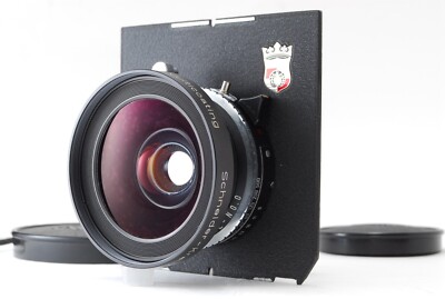 フィルムカメラ SCHNEIDER Super-Angulon 90mm 5.6 COPAL.0 EXC＋5 w/release】Schneider Kreuznach MC Super Angulon 90mm F8