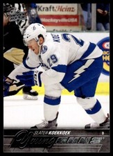 2015-16 Upper Deck Young Guns Slater Koekkoek Rookie Lightning #224 R44