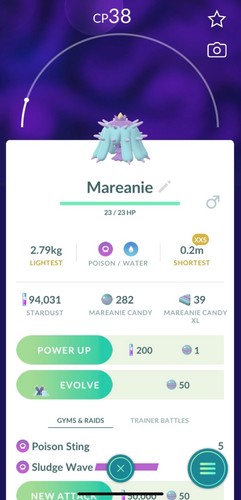 Pokemon GO📐- XXS-XXL Pokèmon List SHOWCASE (Read description) - Afbeelding 138 van 170