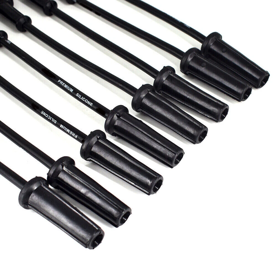8pcs 9748UU Wire and 8pcs 41-110 Spark Plug Set For Chevy GMC 4.8L 5.3L 6.0L - Image 3 of 4