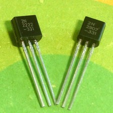 200 Pairs 2N2222 2N2907 TO-92 (200 2N2222+200 2N2907) NPN Amplifiers Transistors