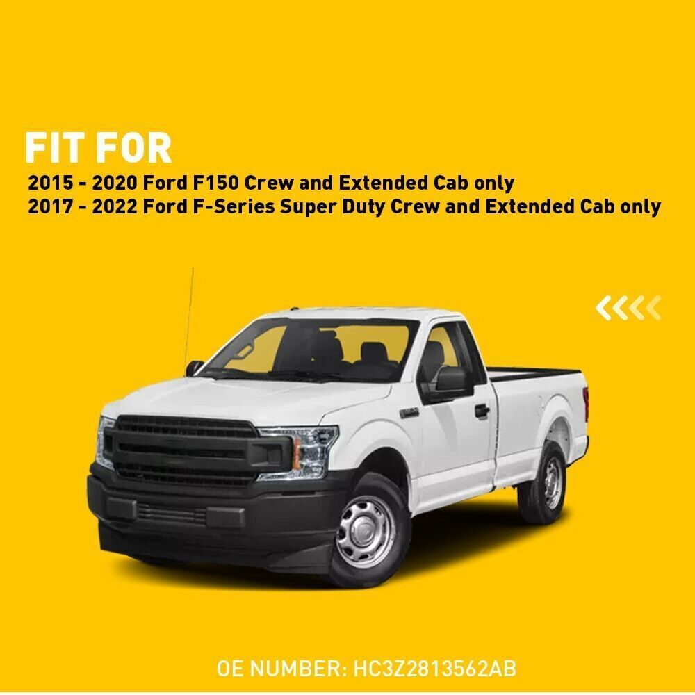 Front Console Cup Holder For Ford F150/F250/F350/F450 (2021-2025) - Double Cup Holder Insert For Under Seat Storage, Black