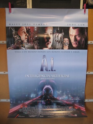 A.I INTELIGENCIA ARTIFICIAL  Steven Spielberg con Haley Joel Osment, Jude Law, F