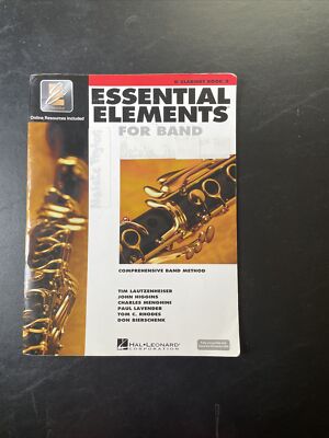 Essential Elements for Band Book 2 with EEi Bb Clarinet Book 000862591 ...