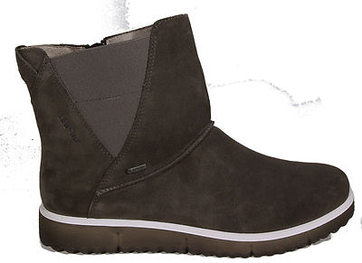 LEGERO  Stiefel Stiefelette grau Leder GORE TEX Warmfutter Reißverschluss NEU