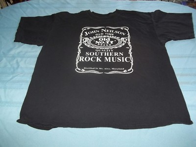 #ad John Neilson Old Time Quality Southern Rock Music T Shirt Size XL $3.60