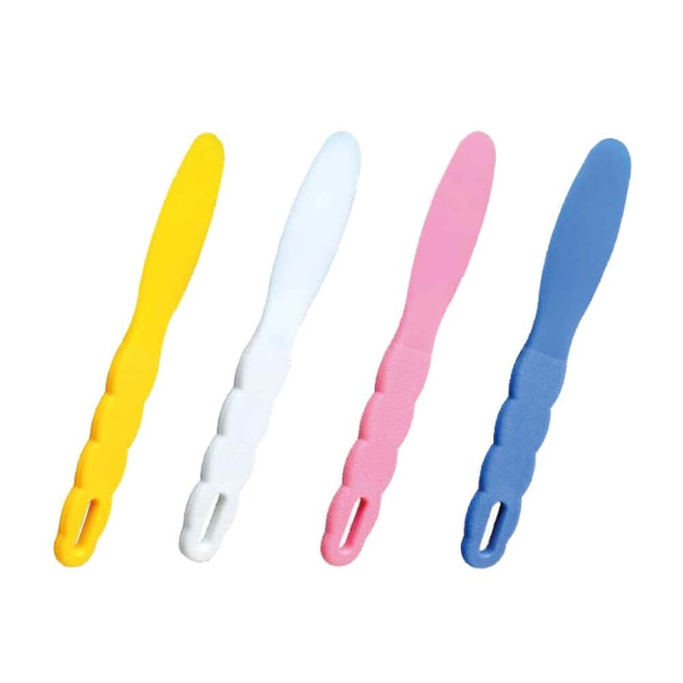 5Pcs Dental Mixing Spatulas Plastic Dental Blue Alginate Mixing Plaster Spatula For Impression Material Dental Tools