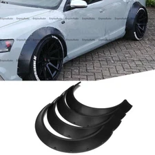 33" 4Pcs Universal Flexible Car Fender Flares Extra Wide Body Wheel Arches