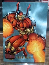 Iron Man Marvel Card Magnet Refrigerator Fridge Novelty Altered Avengers