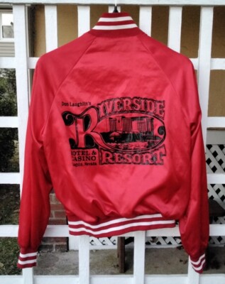 Vintage Casino Jacket Riverside Laughlin Nevada Slots Vegas RARE LEE WESTERN 