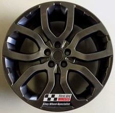 R469BC Exchange RANGE ROVER SPORT 4x 22" GENUINE 5004 BLACK CHROME ALLOY WHEELS