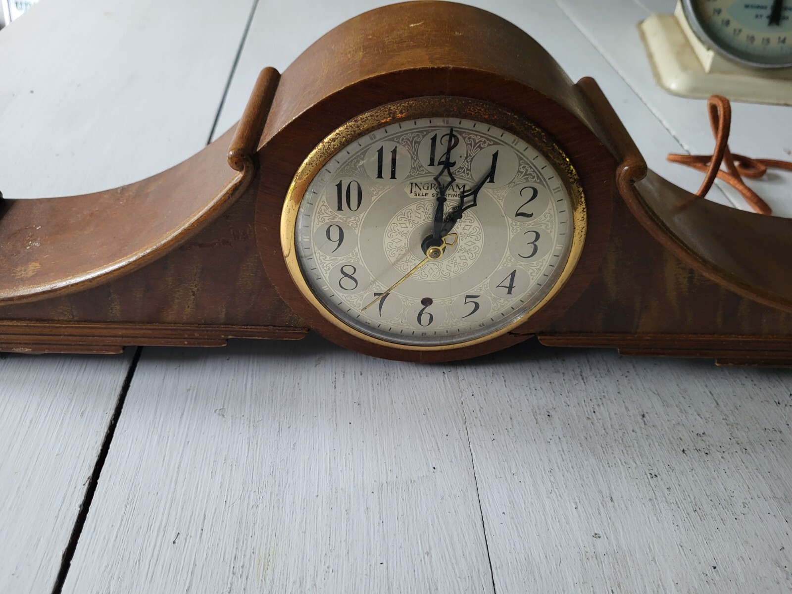 Ingraham Wood Mantel Electric Clock Model ST320 eBay