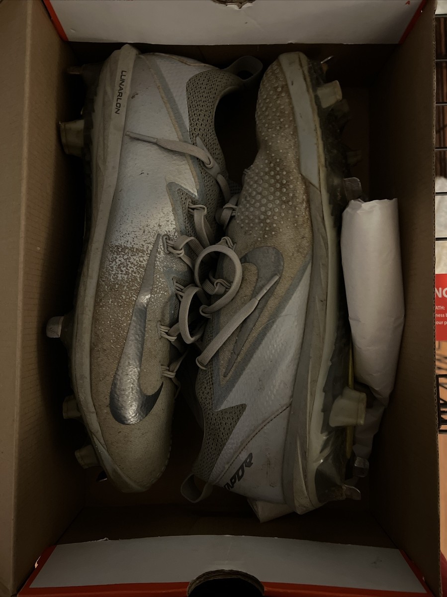 NIKE Lunar Vapor Ultrafly Elite Baseball Cleats sz 12 Wolf 