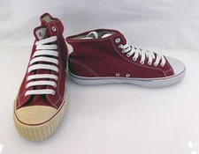 PF Flyers Shoes Center Reissue Hi Red/White Sneaker Mismatched 10/10.5