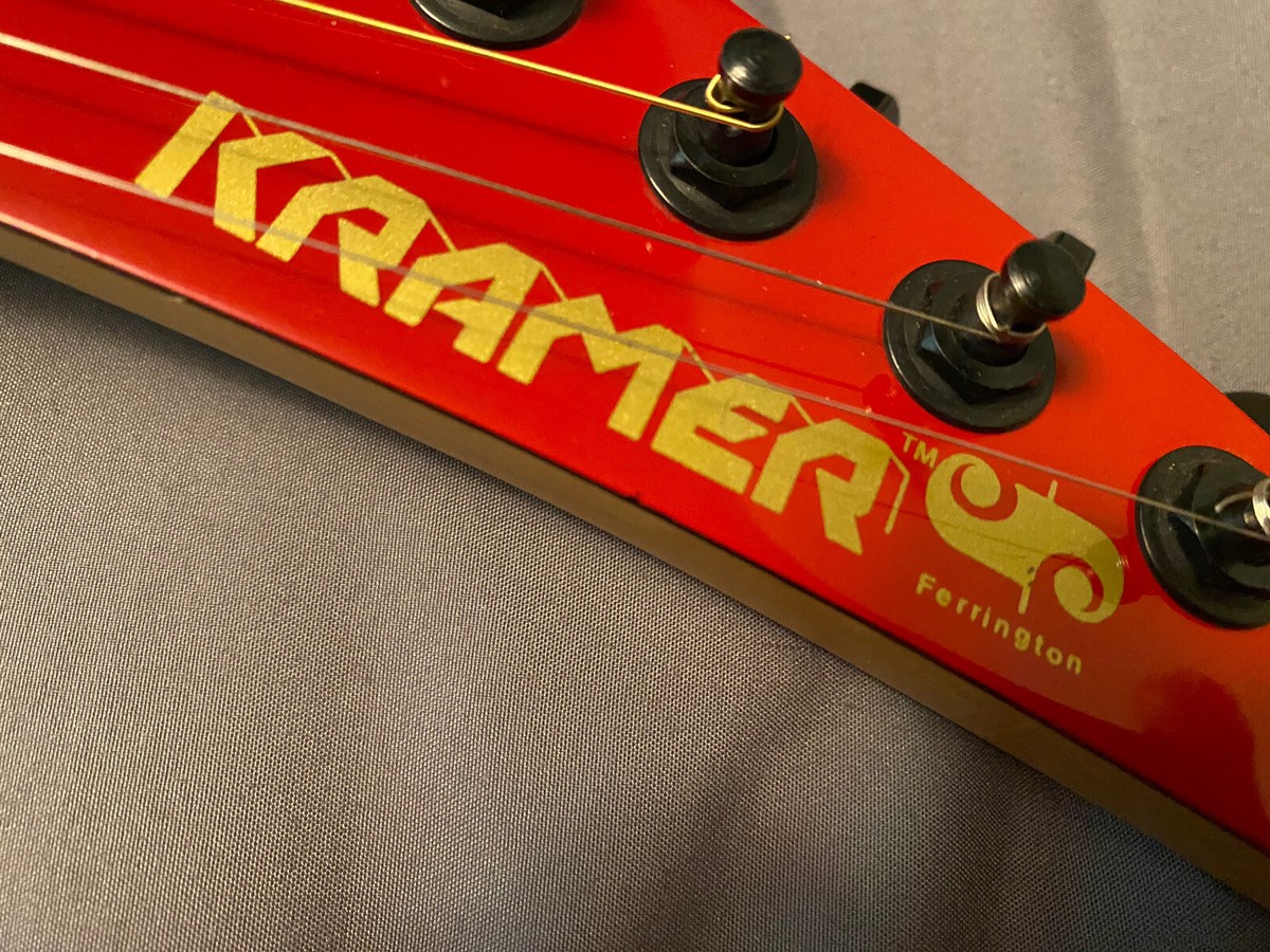 1985-86 KRAMER FERRINGTON KFS-2 Electric/Acoustic Guitar Red 1985-86 KRAMER FERRINGTON KFS-2 Electric/Acoustic Guitar Red