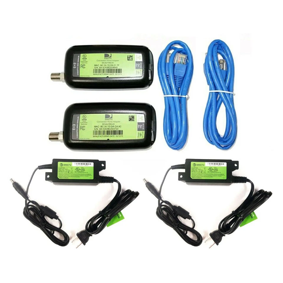 DirecTV Broadband Deca Ethernet to Coax Adapter - 3rd Generation (2 Pack) - Image 2 of 4