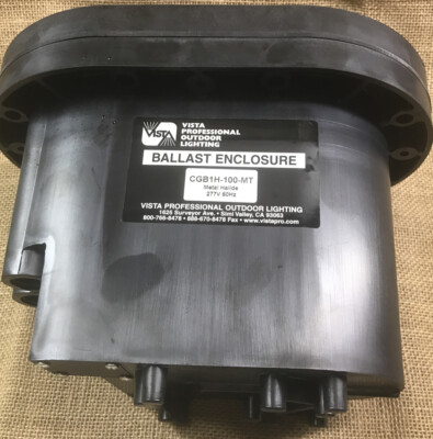 Vista Enclosure Ballast Box Professional Outdoor Lighting CGB1H-100-MT  277 V